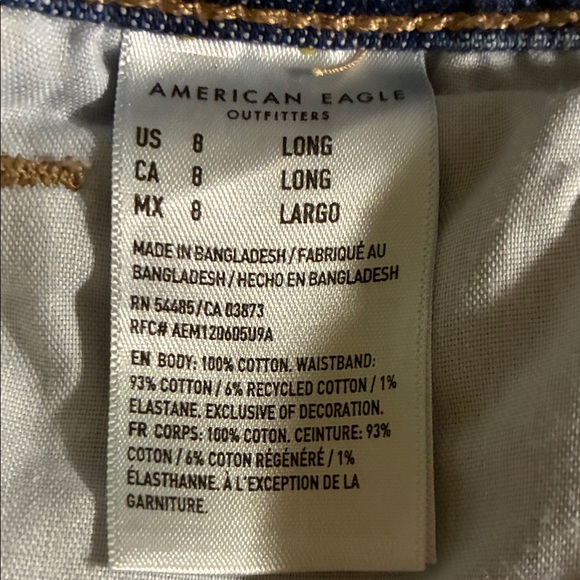 American Eagle Outfitters Distressed Denim Mini Skirt - Picture 5 of 5